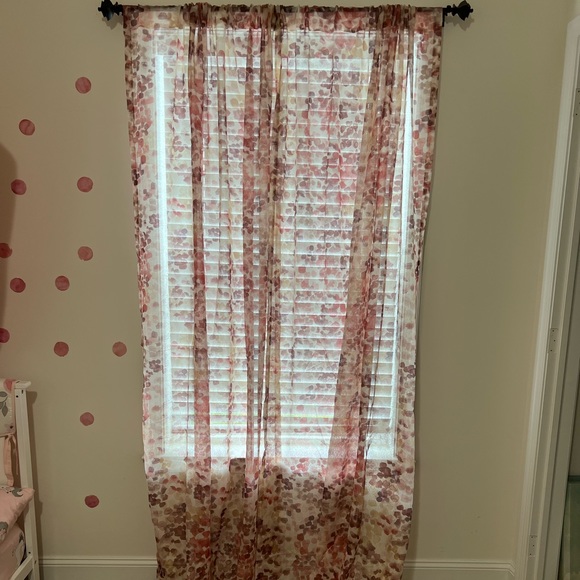 Liz Claiborne Accents Liz Claiborne Sheer Curtain Panels Poshmark